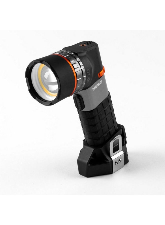 نيبو لوكستريم SL100 كشاف ال ئي بي قابل لإعادة الشحن 500 لومن متعدد الألوان 6.3 x 2.36 x 3.54 ملم NEB-SPT-1001-G - Image 1